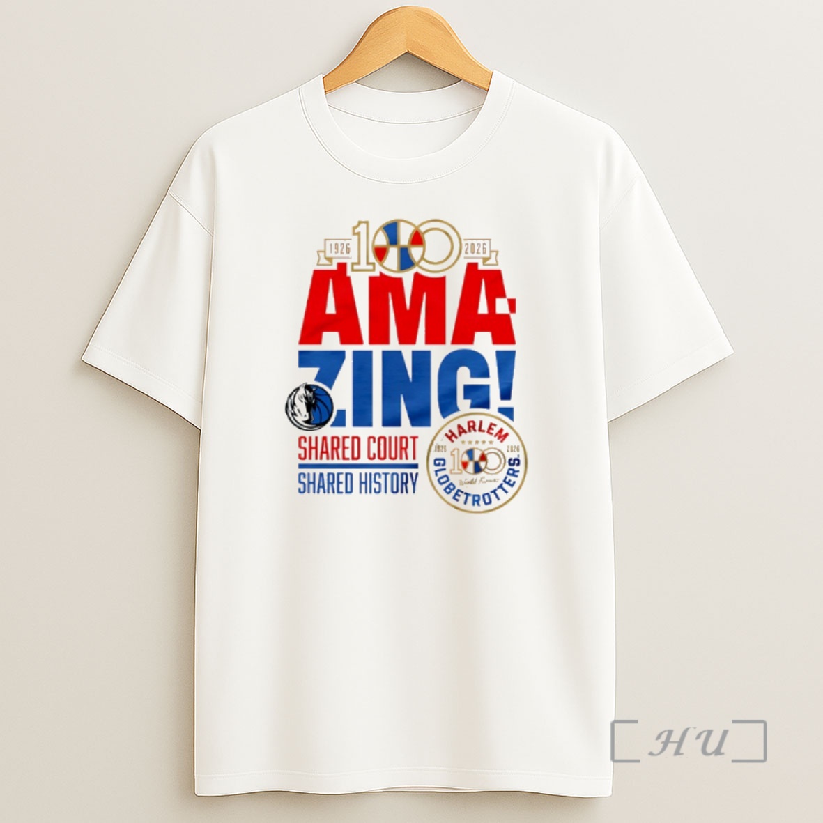 Officials Dallas Mavericks X Harlem Globetrotters Amazing 100 Year 1926 2026 Premium Shirt Sweatshirt Tee