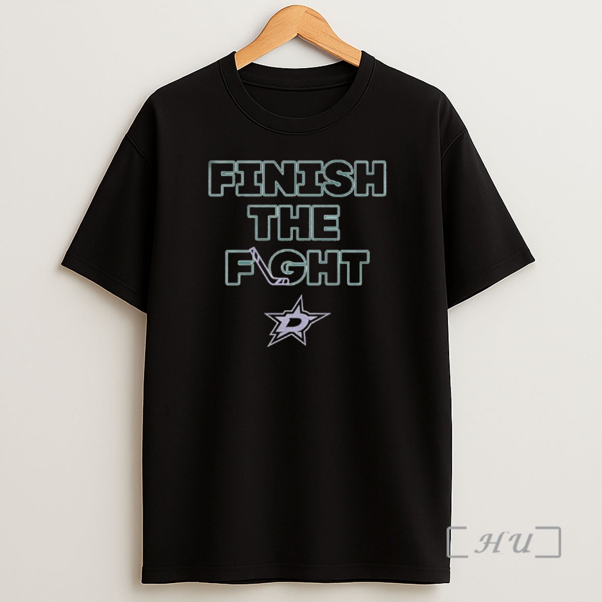 Officials Dallas Stars Hockey Finish The Fight Nhl 2025 Logo Premium Shirt Sweatshirt Tee