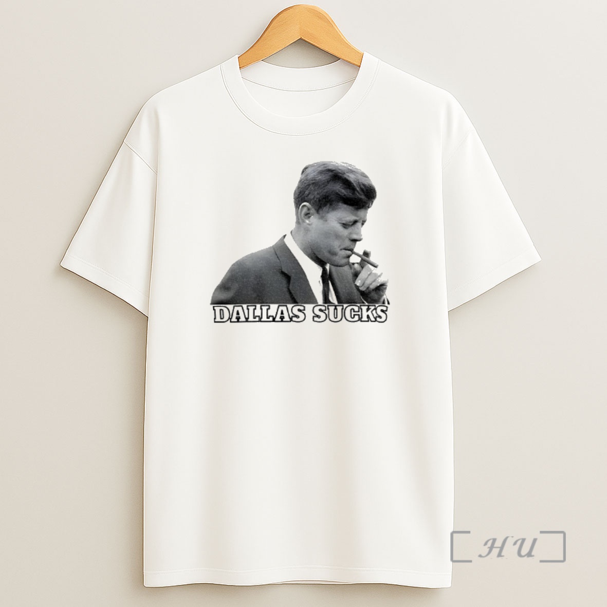 Officials Dallas Sucks Jfk Smoking Cigar Funny Anti Cowboys Nfl Premium Shirt Sweatshirt Tee