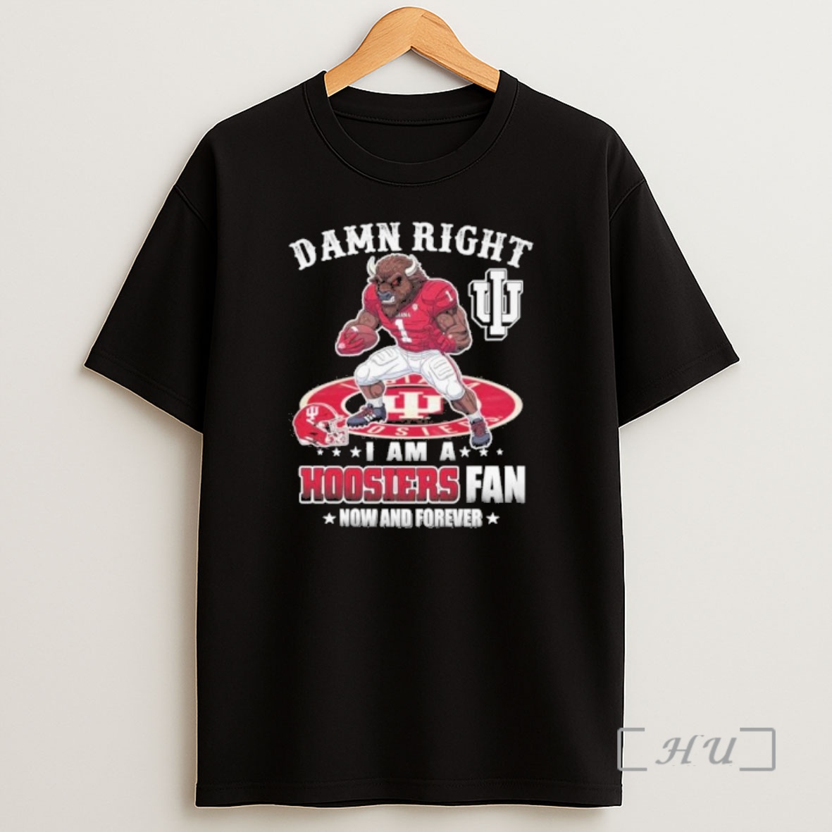 Officials Damn Right I Am A Indiana Hoosiers Mascot Fan Now And Forever Shirt Sweatshirt Tee