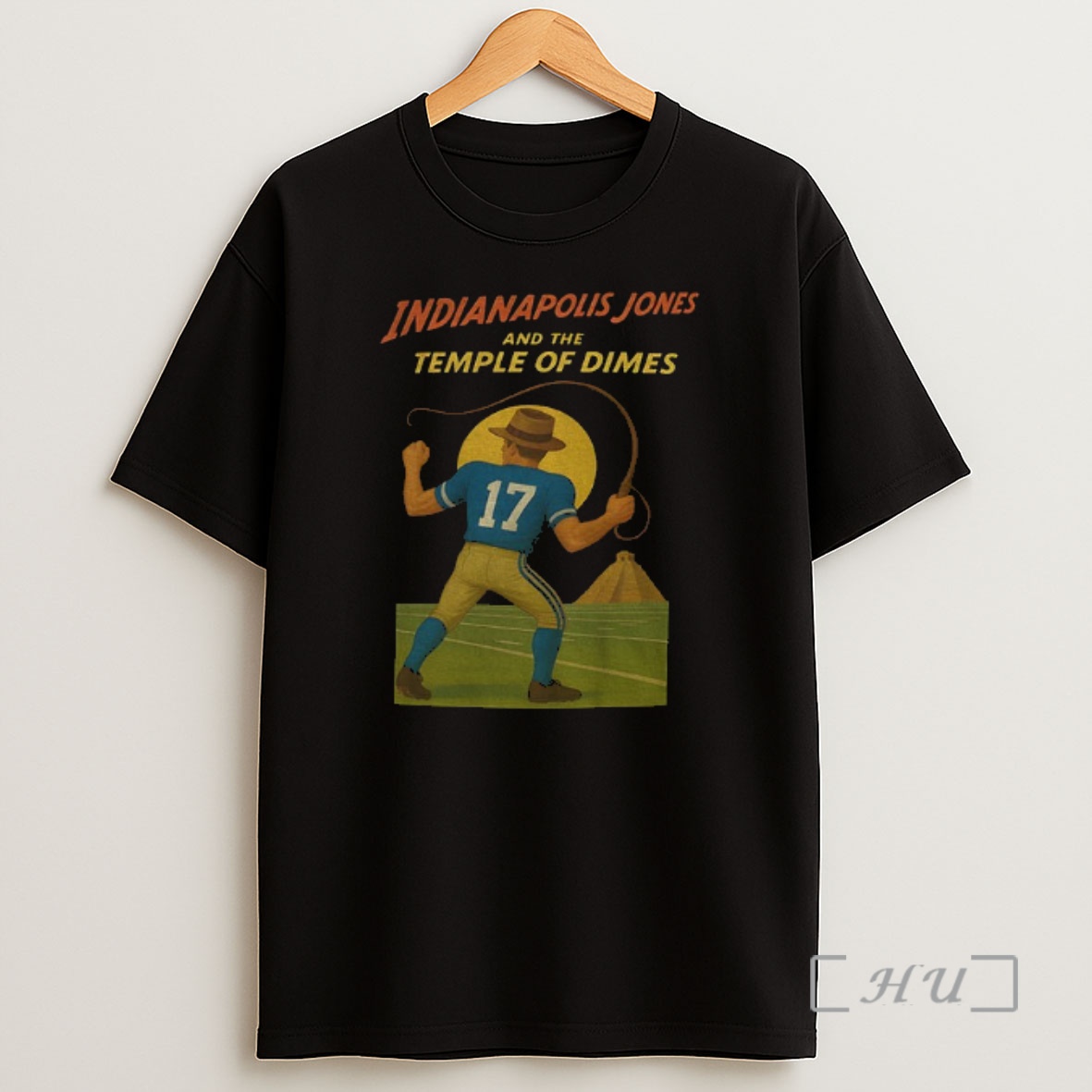 Officials Daniel Jones Indianapolis Colts Jones And The Temple Of Dimes Movie Parody Premium Shirt Sweatshirt Tee