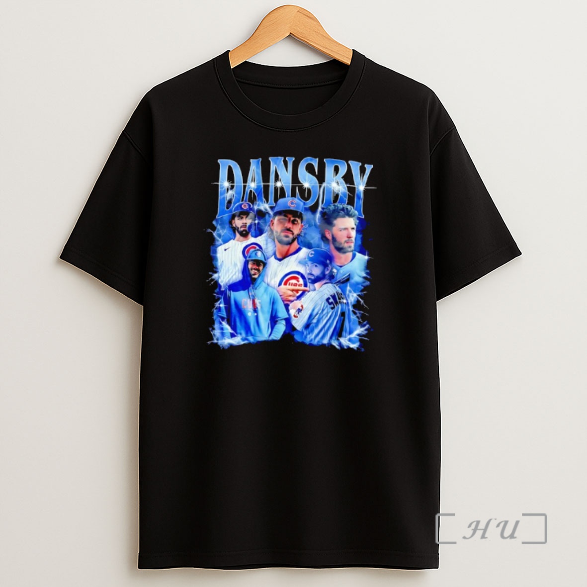 Officials Dansby Swanson Chicago Cubs Baseball Lightning Shirt Sweatshirt Tee