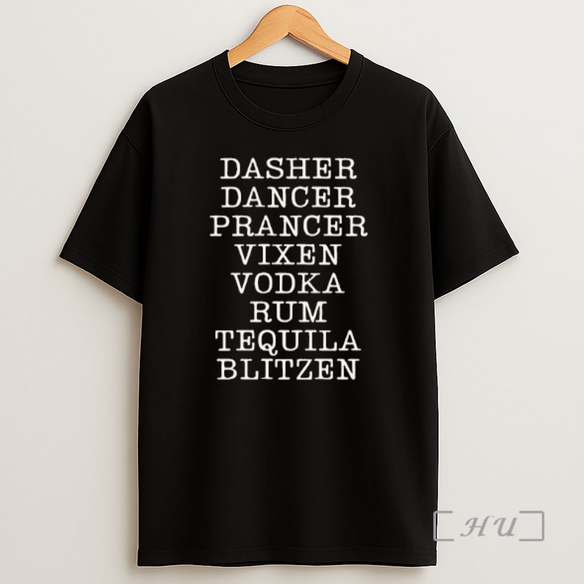 Officials Dasher Dancer Prancer Vixen Vodka Rum Tequila And Blitzen Shirt Sweatshirt Tee