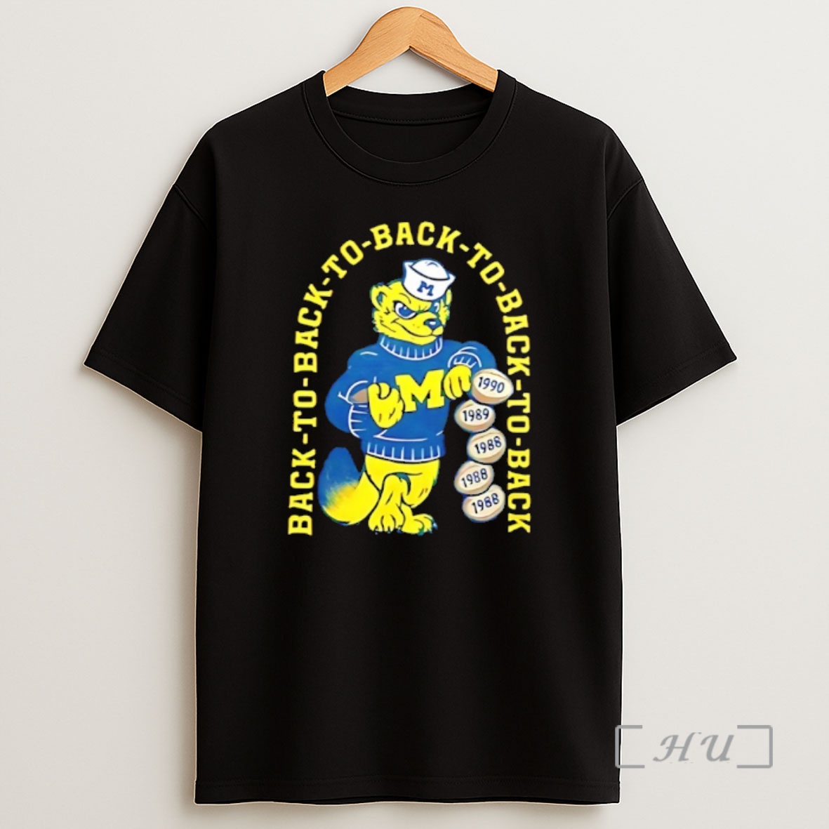 Officials Dave Portnoy Michigan Wolverines Back To Back To Back 5 Time Champions Premium Shirt Sweatshirt Tee