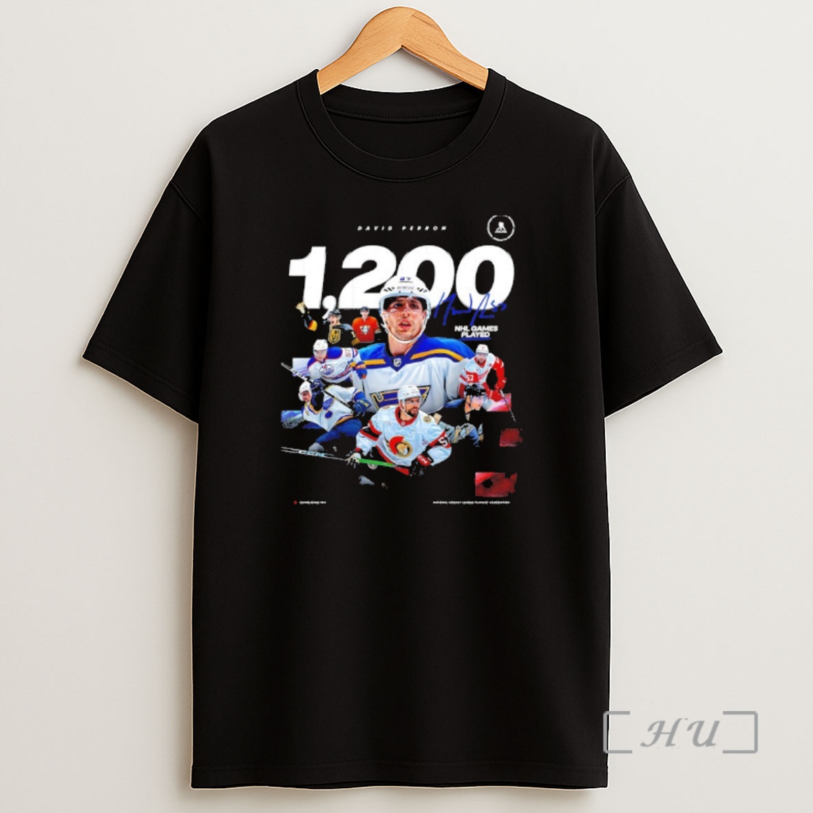 Officials David Perron Ottawa Senators Nhl Point 1200 Signature Shirt Sweatshirt Tee