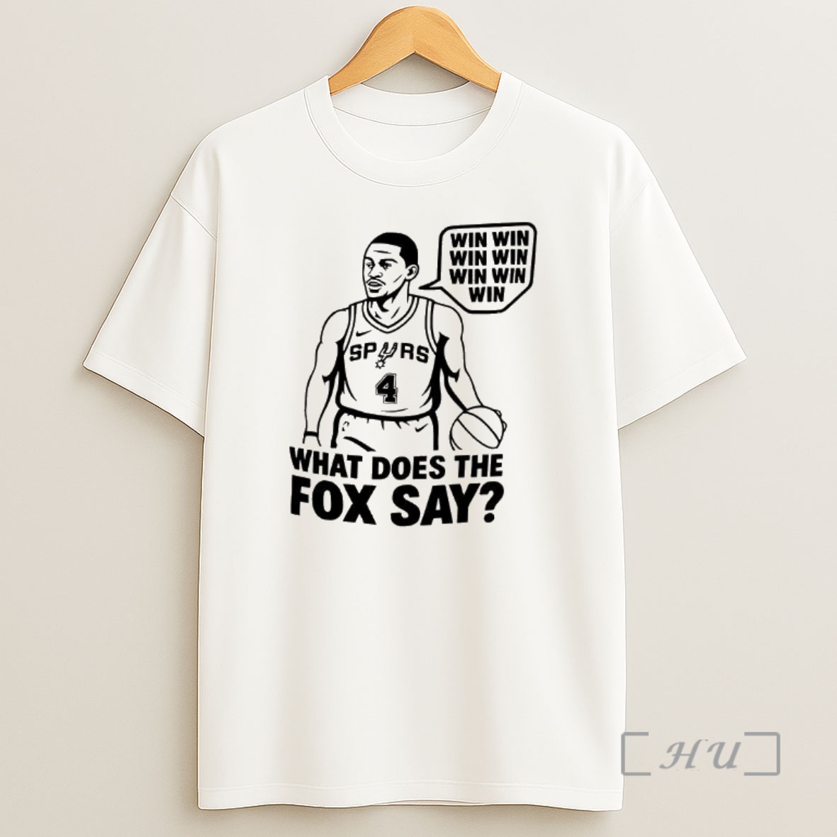 Officials Deaaron Fox San Antonio Spurs What Does The Fox Say Shirt Sweatshirt Tee