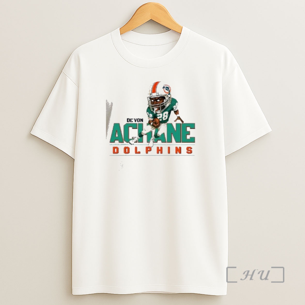 Officials Devon Achane Miami Dolphins Cartoon Player Premium Shirt Sweatshirt Tee