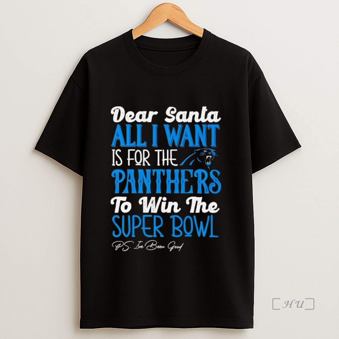 Officials Dead Santa All I Want Is For The Carolina Panthers To Win The Championship Premium Shirt Sweatshirt Tee