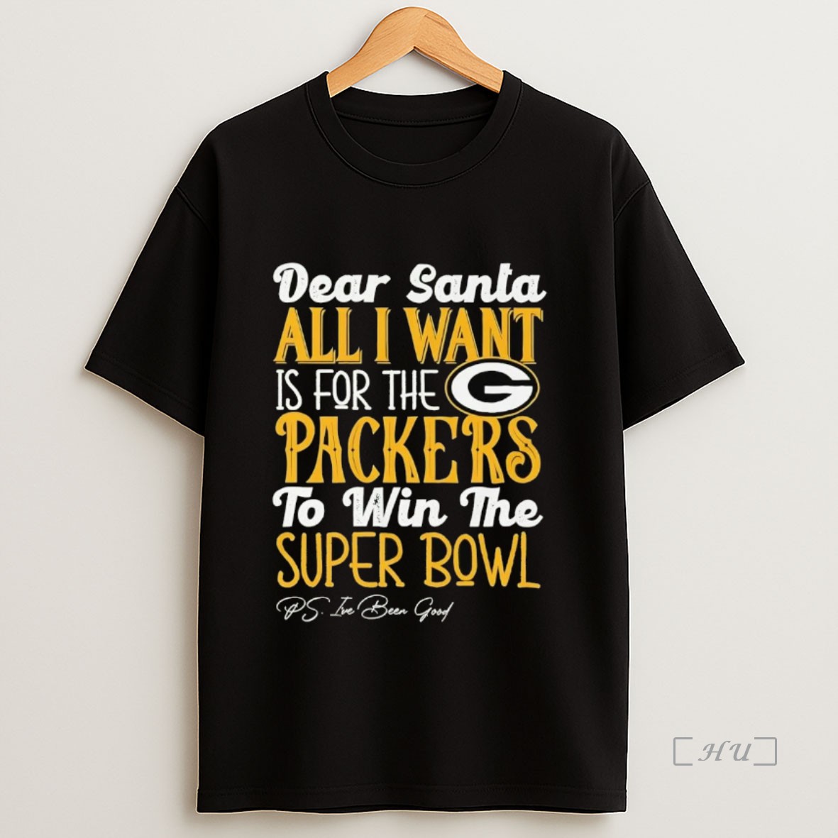 Officials Dead Santa All I Want Is For The Green Bay Packers To Win The Championship Premium Shirt Sweatshirt Tee