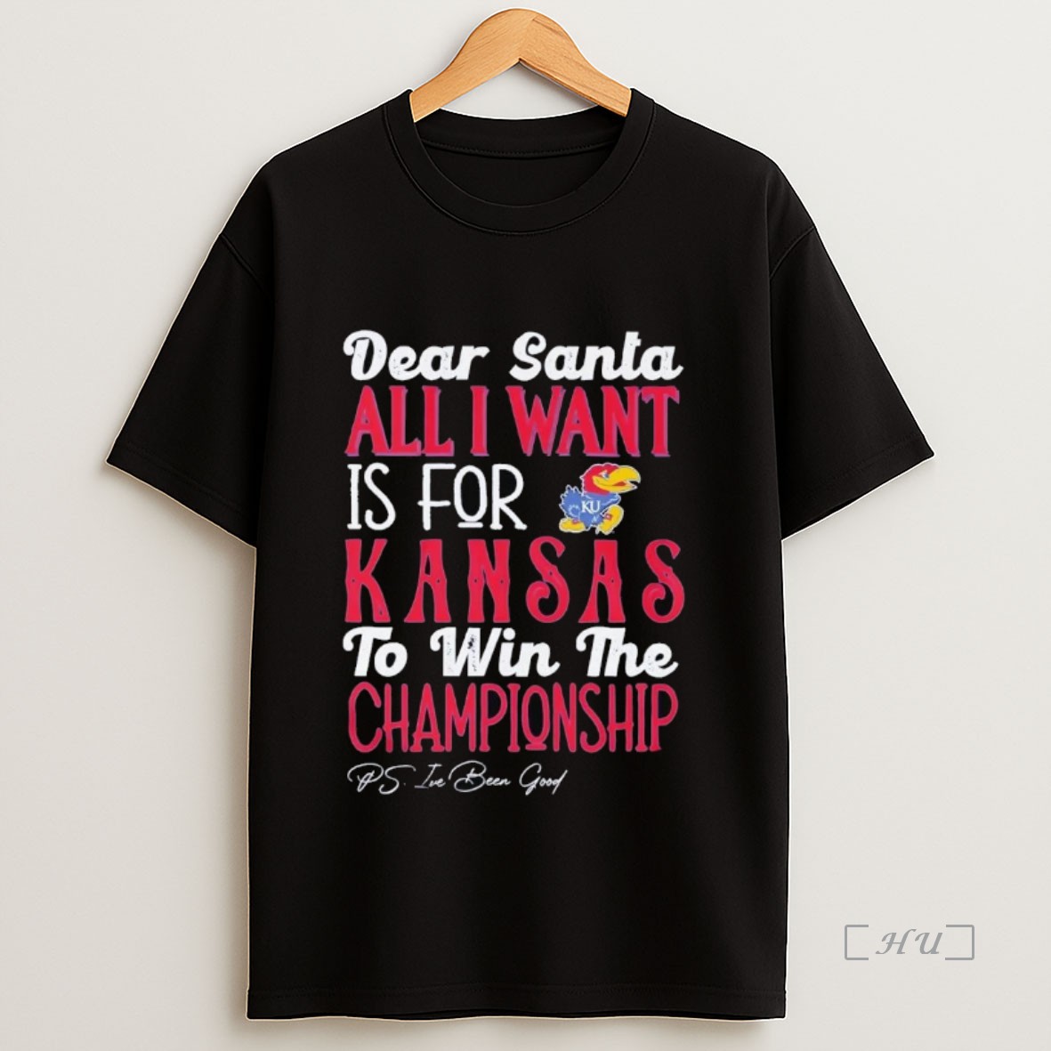 Officials Dead Santa All I Want Is For The Kansas Jayhawks To Win The Championship Premium Shirt Sweatshirt Tee
