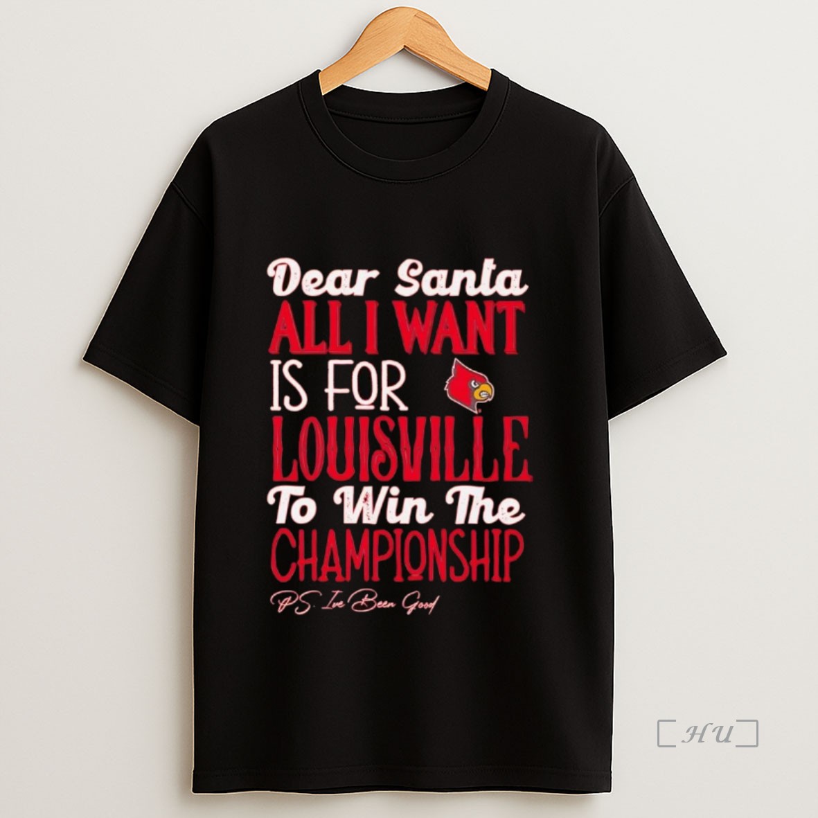 Officials Dead Santa All I Want Is For The Louisville Cardinals To Win The Championship Premium Shirt Sweatshirt Tee