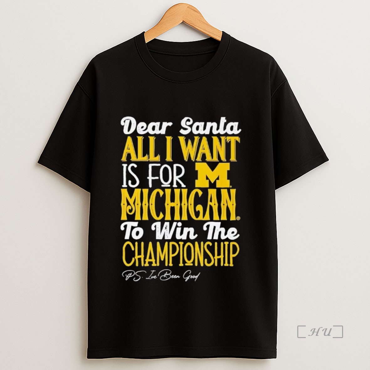 Officials Dead Santa All I Want Is For The Michigan Wolverines To Win The Championship Premium Shirt Sweatshirt Tee