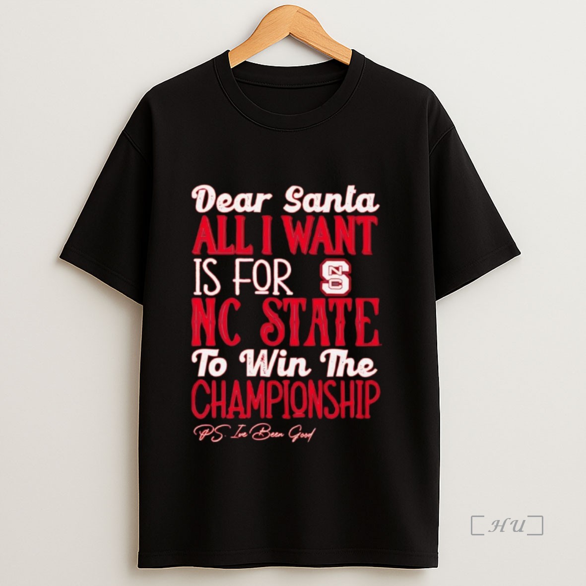 Officials Dead Santa All I Want Is For The Nc State Wolfpack To Win The Championship Premium Shirt Sweatshirt Tee