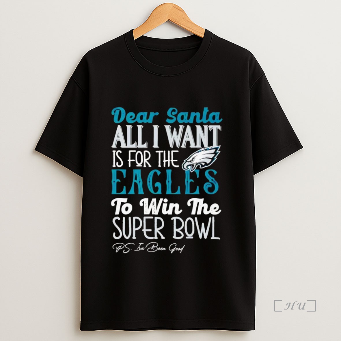 Officials Dead Santa All I Want Is For The Philadelphia Eagles To Win The Championship Premium Shirt Sweatshirt Tee