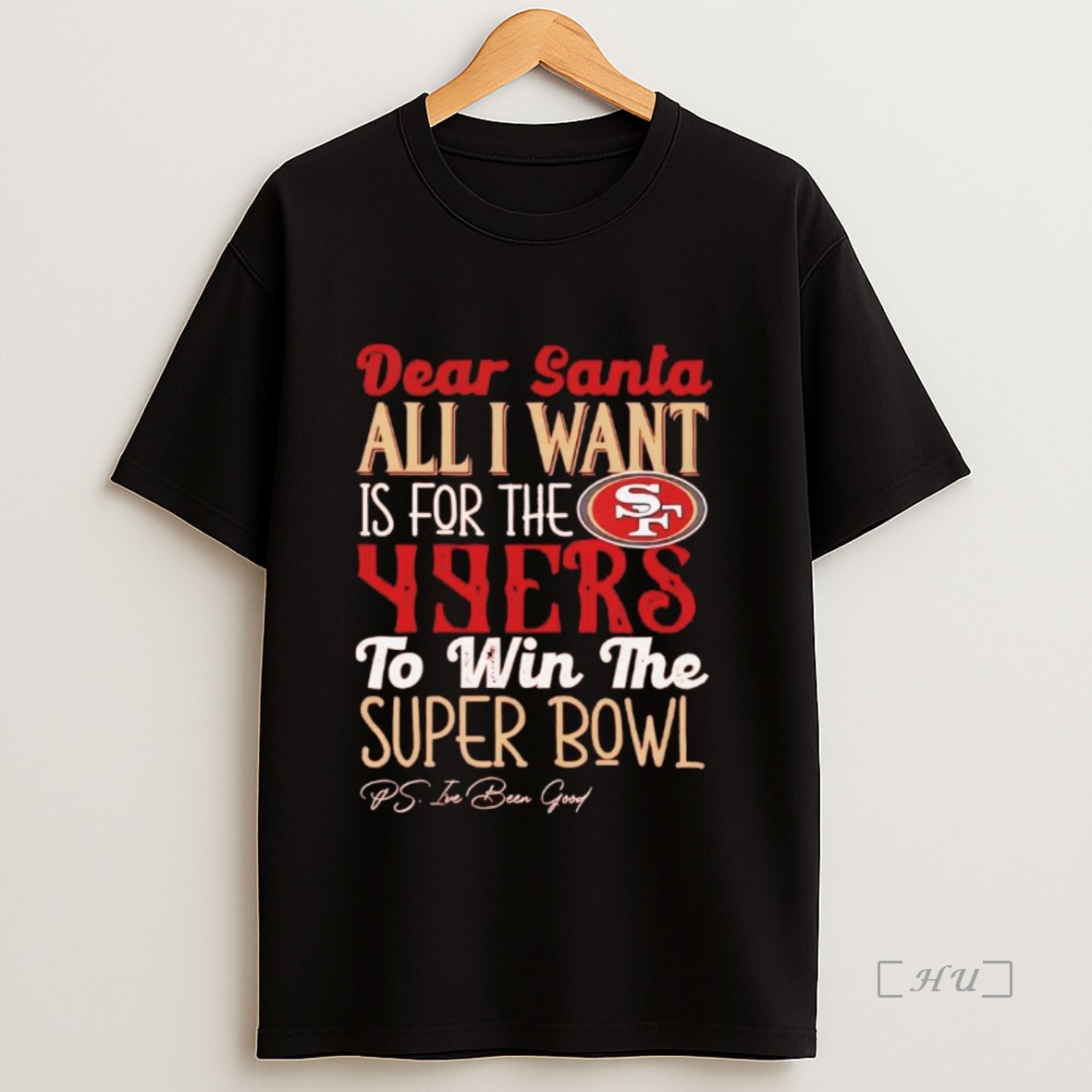 Officials Dead Santa All I Want Is For The San Francisco 49ers To Win The Championship Premium Shirt Sweatshirt Tee