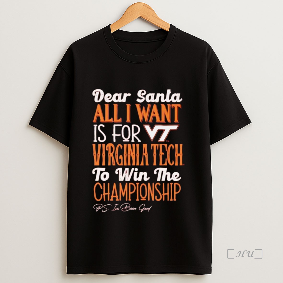 Officials Dead Santa All I Want Is For The Virginia Tech Hokies To Win The Championship Premium Shirt Sweatshirt Tee