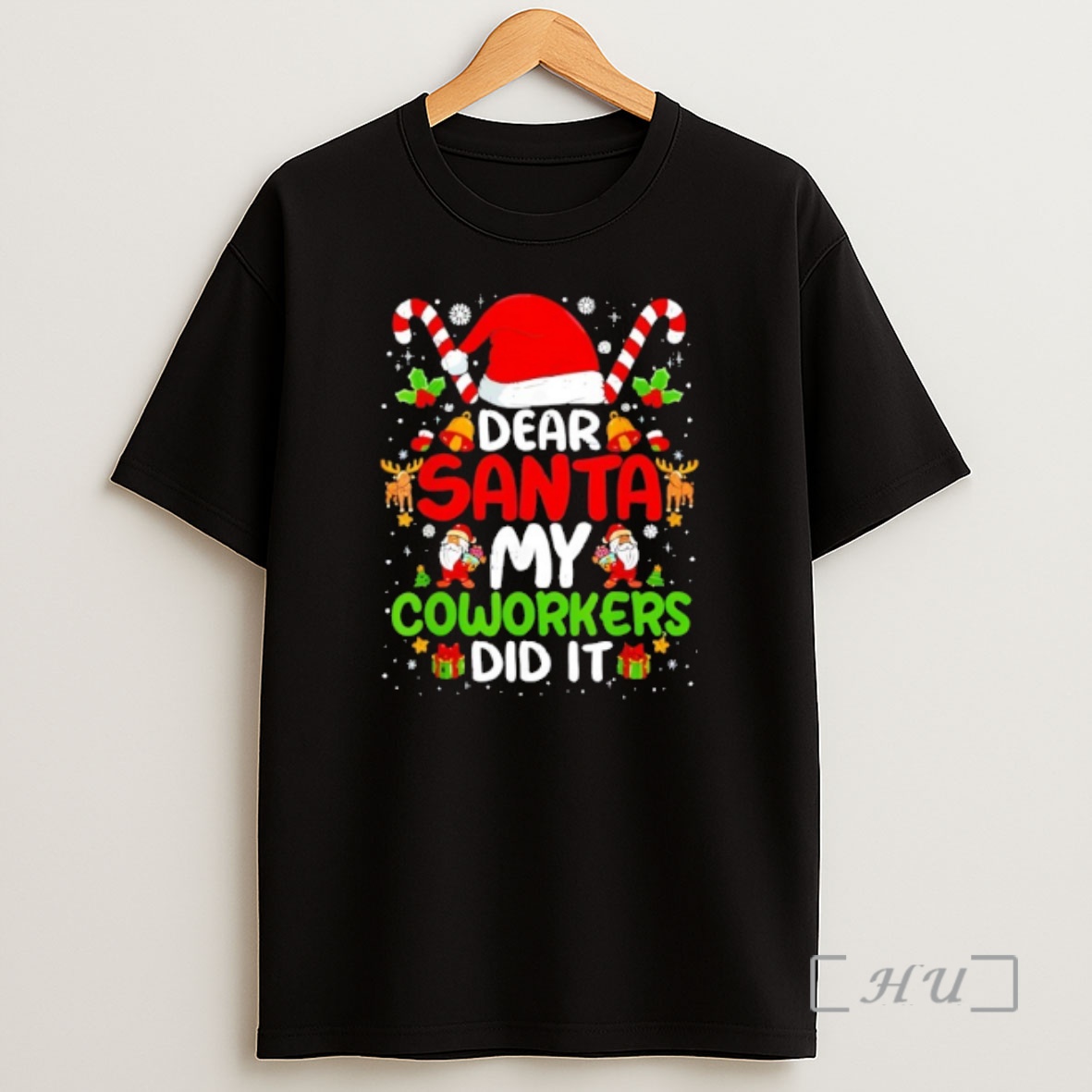 Officials Dear Santa My Coworkers Did It Office Christmas Shirt Sweatshirt Tee