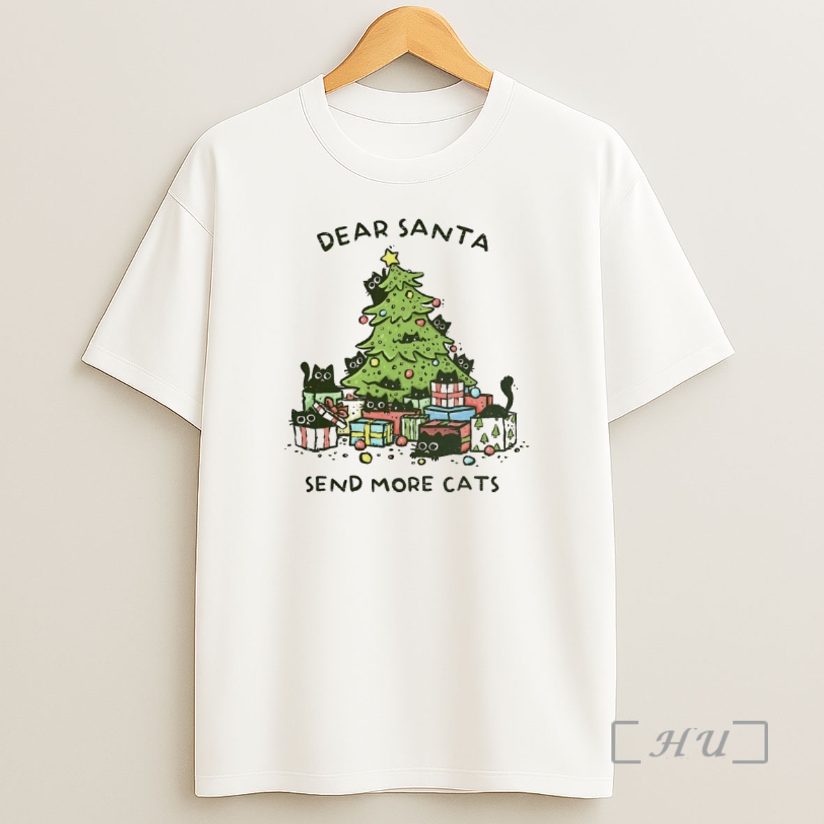 Officials Dear Santa Send More Cats Premium Shirt Sweatshirt Tee