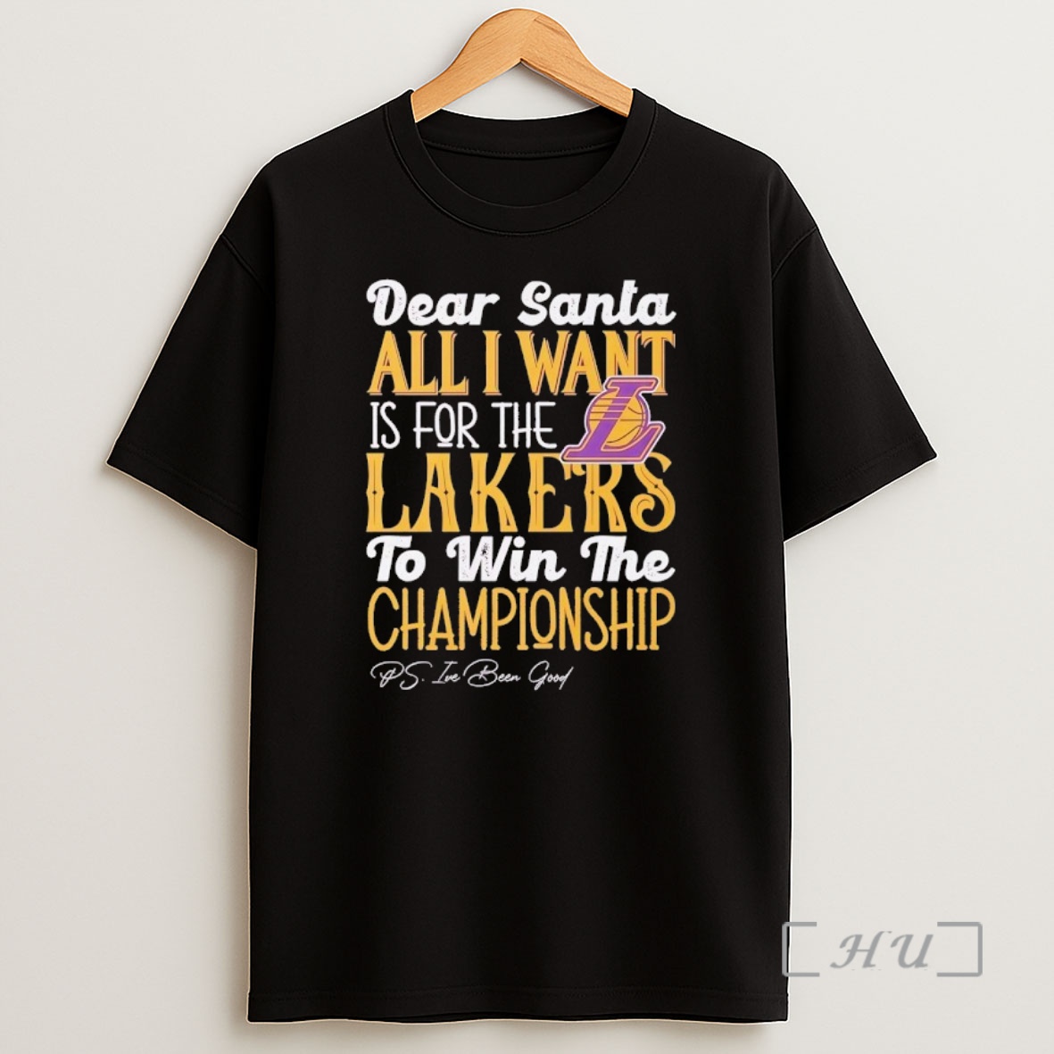 Officials Dear Santa All I Want Is For The Los Angeles Lakers To Win The Championship Shirt Sweatshirt Tee