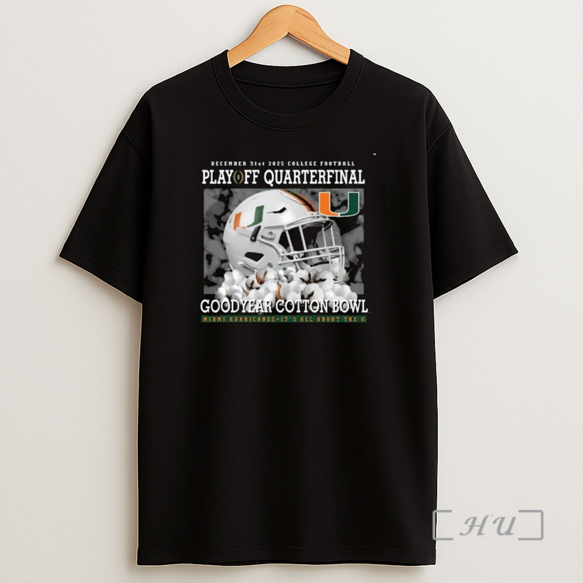 Officials Decemeber 31 2025 Cfp Quarterfinals Miami Hurricanes Cotton Bowl Its All About Shirt Sweatshirt Tee