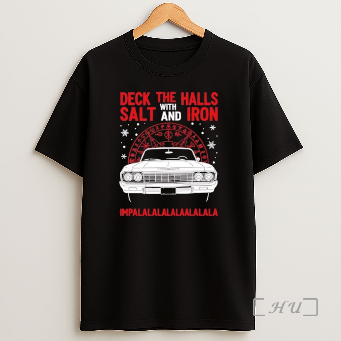 Officials Deck The Halls Salt And Iron With Impalalalalalaalalala Shirt Sweatshirt Tee