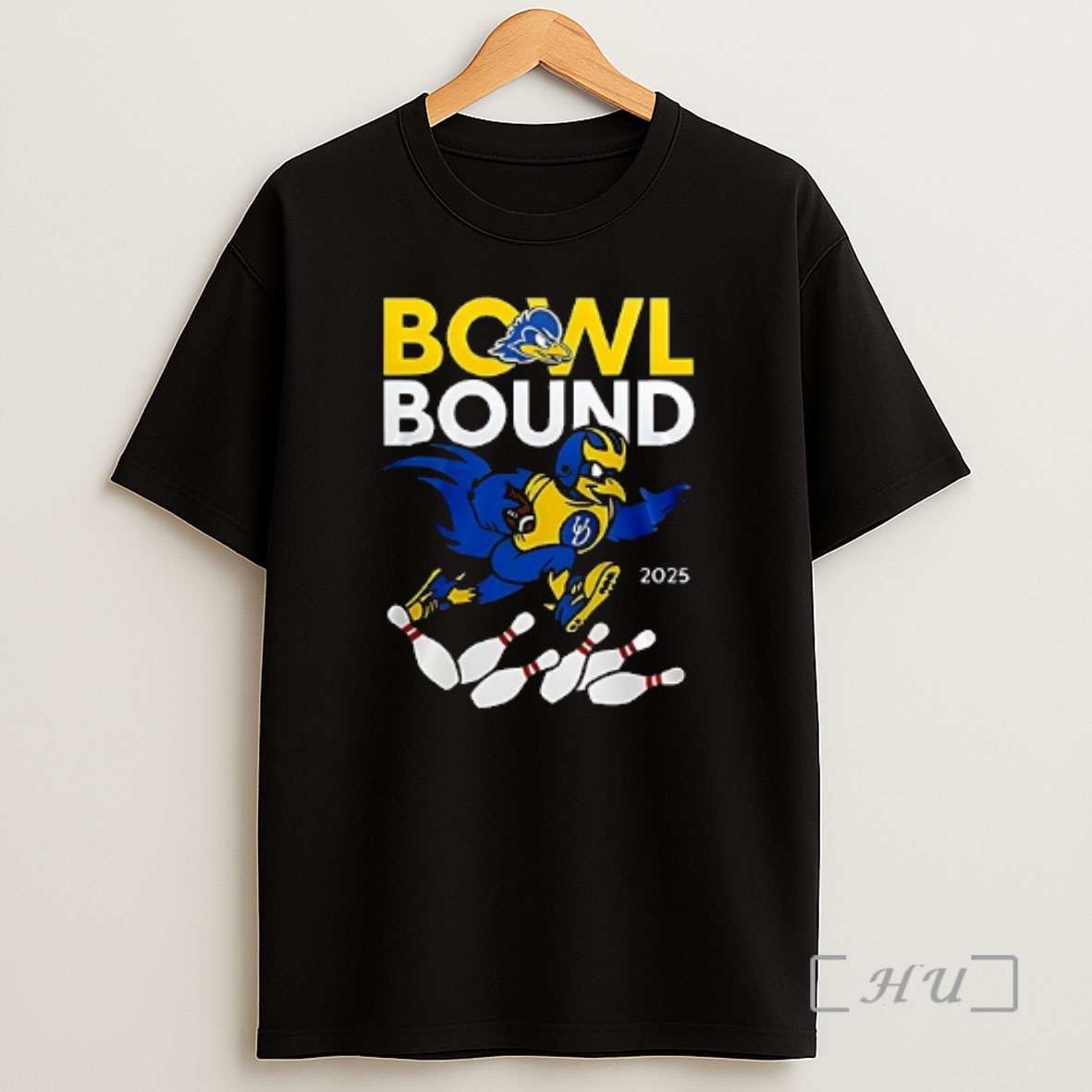 Officials Delaware Blue Hens Bowl Bound Mascot Premium Shirt Sweatshirt Tee