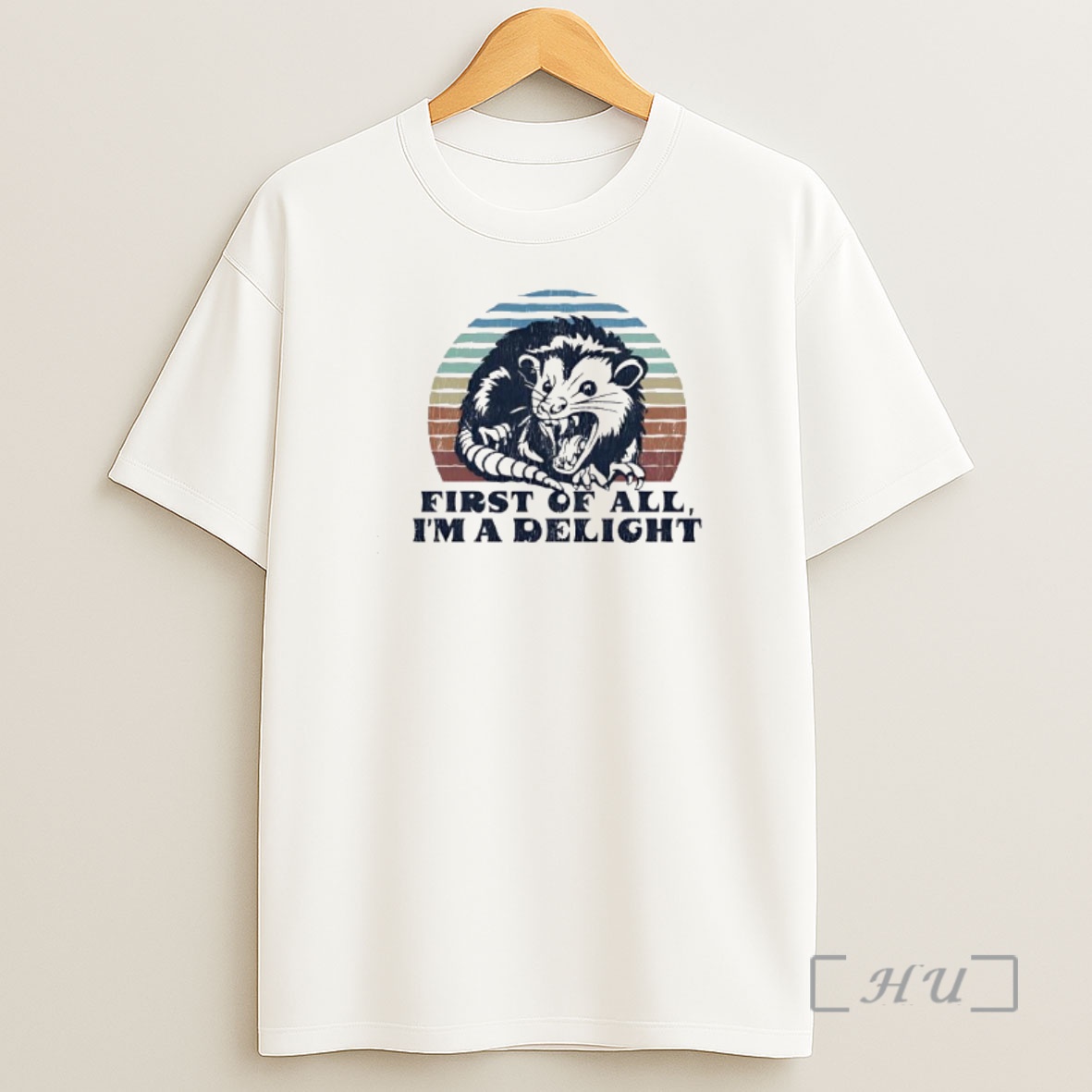 Officials Delightful Unhinged Possum Vintage Graphic Shirt Sweatshirt Tee