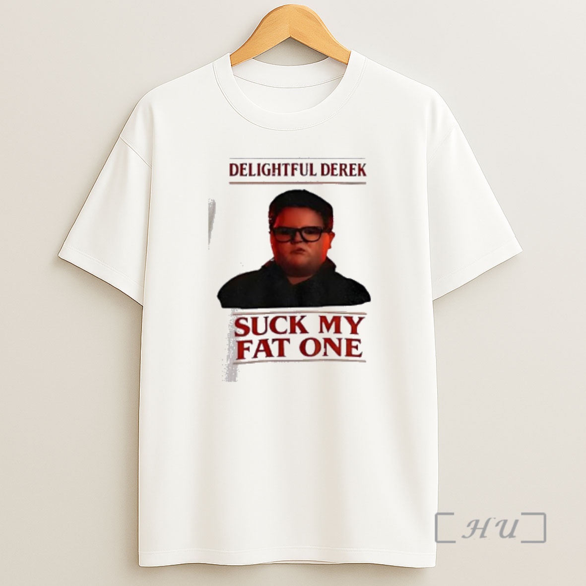 Officials Delightful Derek Christmas Stranger Things Suck My Fat One Shirt Sweatshirt Tee