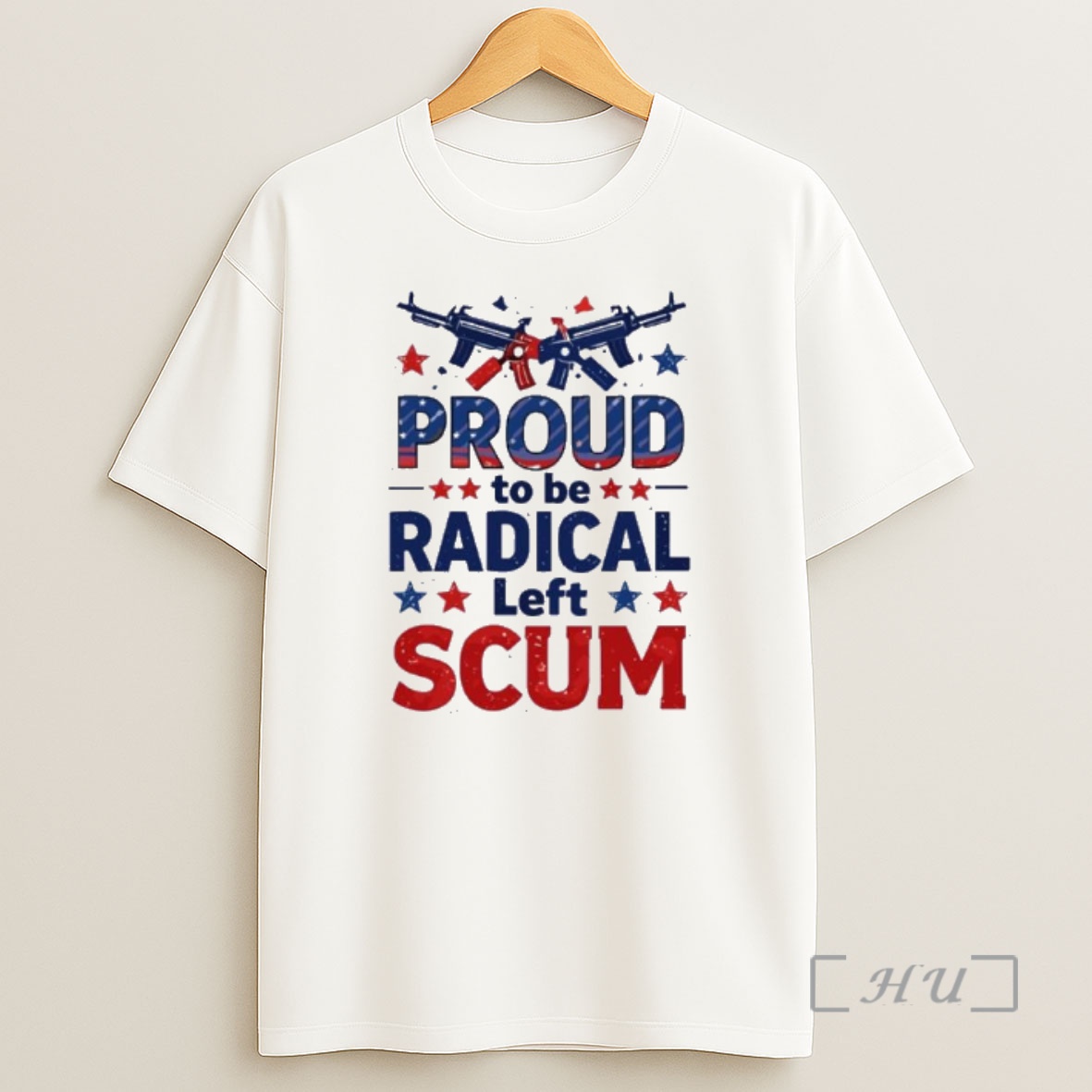 Officials Democracy Proud To Be Radical Left Scum Shirt Sweatshirt Tee
