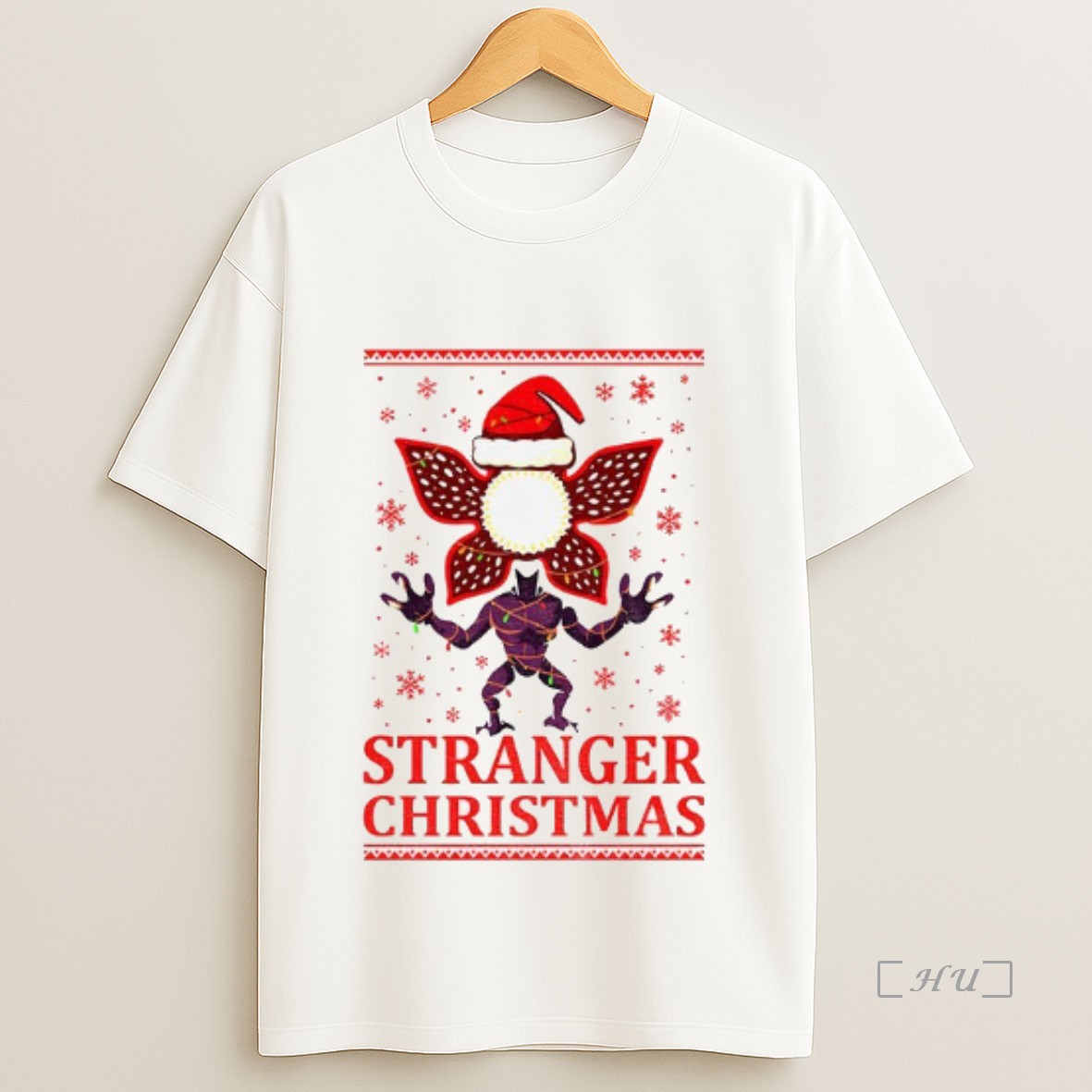 Officials Demogorgon Stranger Things Upside Down Xmas Merry Christmas Shirt Sweatshirt Tee