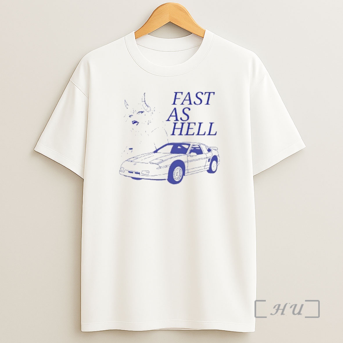 Officials Demon Girl And Car Anime Fast As Hell Premium Shirt Sweatshirt Tee