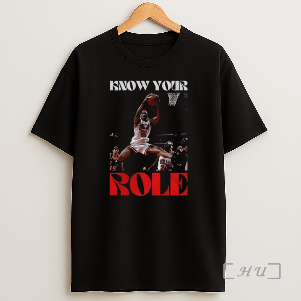 Officials Dennis Rodman Chicago Bulls Basketball Know Your Role Shirt Sweatshirt Tee