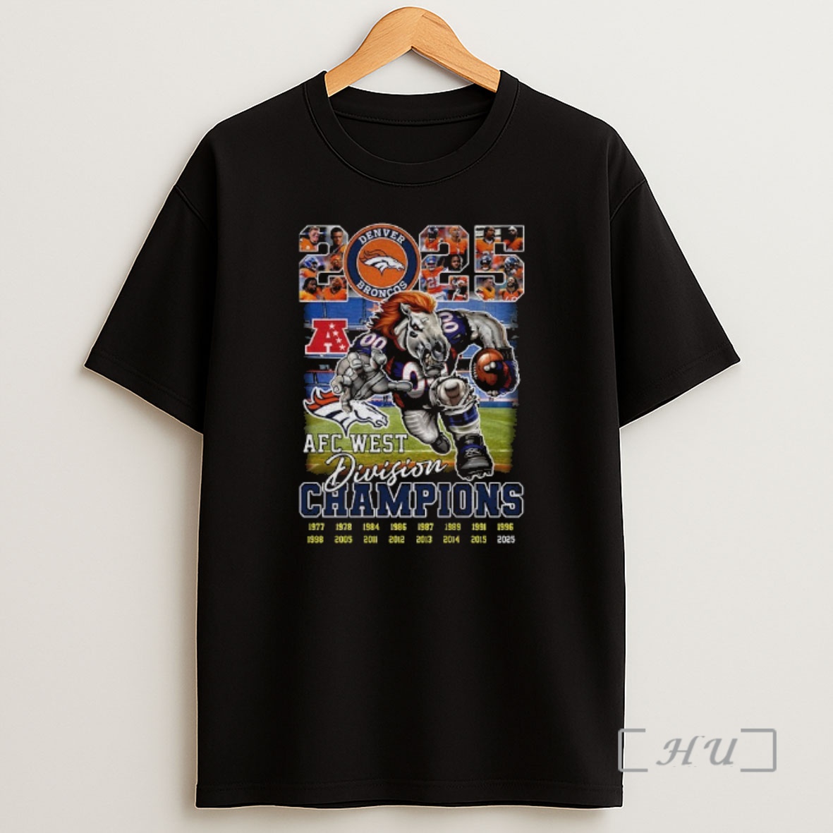 Officials Denver Broncos Afc West Division Champions 2025 Shirt Sweatshirt Tee