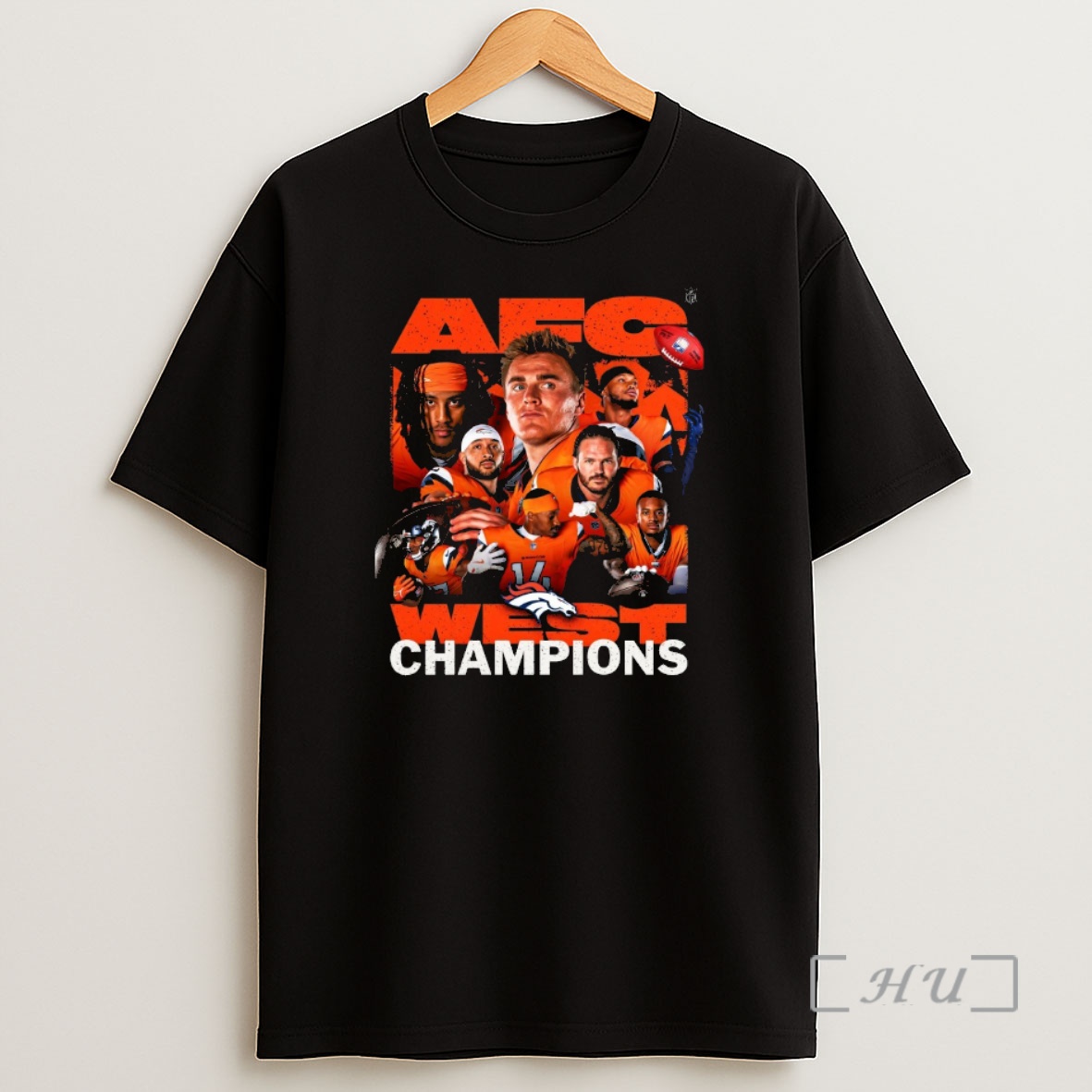 Officials Denver Broncos Are 2025 Afc West Champions Shirt Sweatshirt Tee