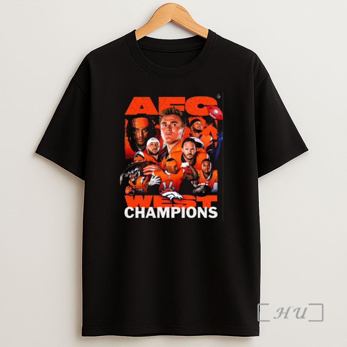 Officials Denver Broncos Are Afc West Champions 2025 Nfl Shirt Sweatshirt Tee