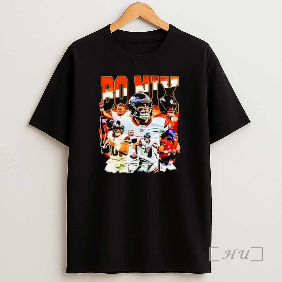 Officials Denver Broncos Bo Nix Football Quarterback Graphic Premium Shirt Sweatshirt Tee
