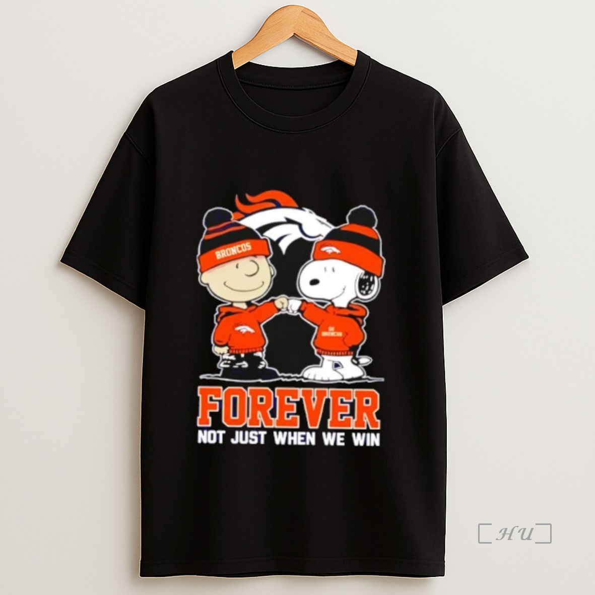 Officials Denver Broncos Charlie Brown And Snoopy Forever Not Just When We Win Shirt Sweatshirt Tee