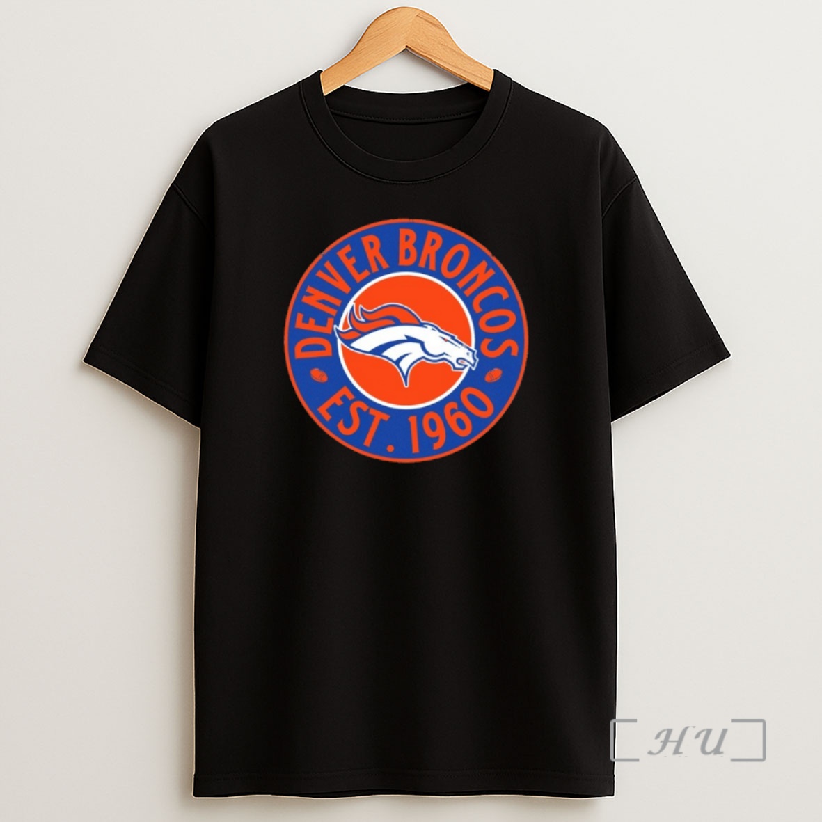 Officials Denver Broncos Nfl Est 1960 Logo Shirt Sweatshirt Tee