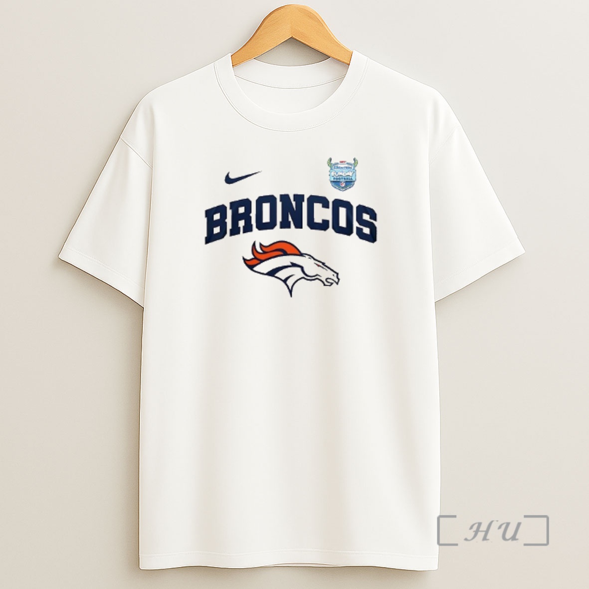 Officials Denver Broncos X Monters Inc Funday Football Cartoon Double Sided Graphic Shirt Sweatshirt Tee