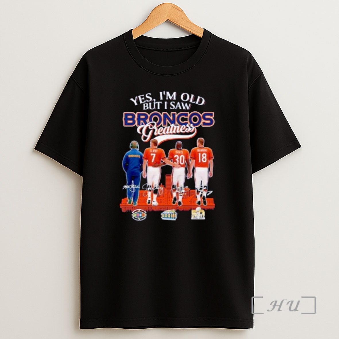 Officials Denver Broncos Yes Im Old But I Saw Broncos Greatness Nfl Squad 2025 Ornaments Shirt Sweatshirt Tee
