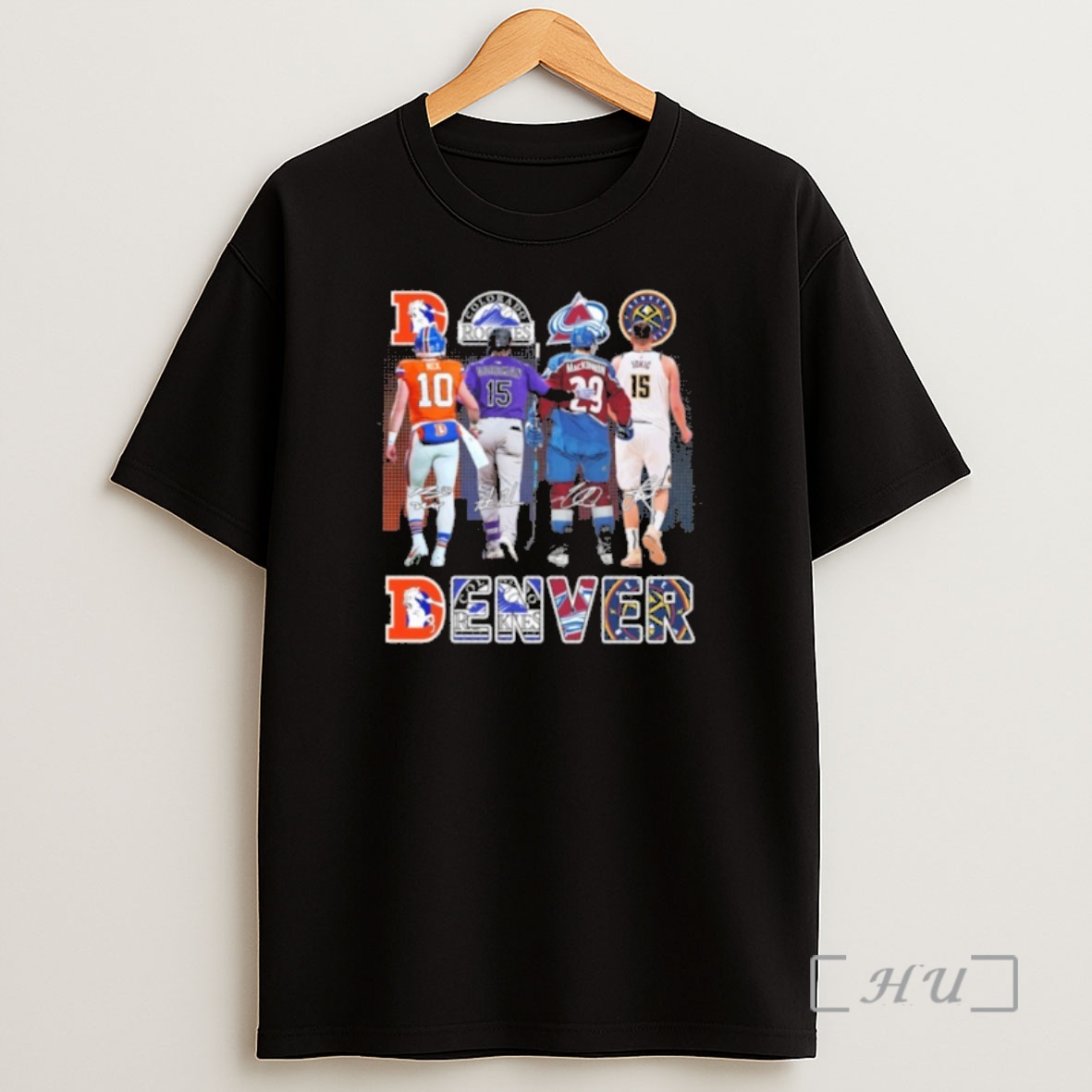Officials Denver Team Player Signature Shirt Sweatshirt Tee