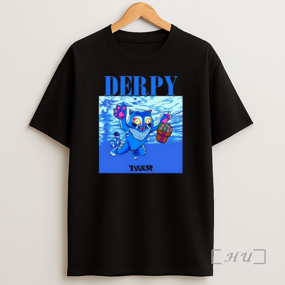 Officials Derpymind Derpy Tiger Graphic Shirt Sweatshirt Tee