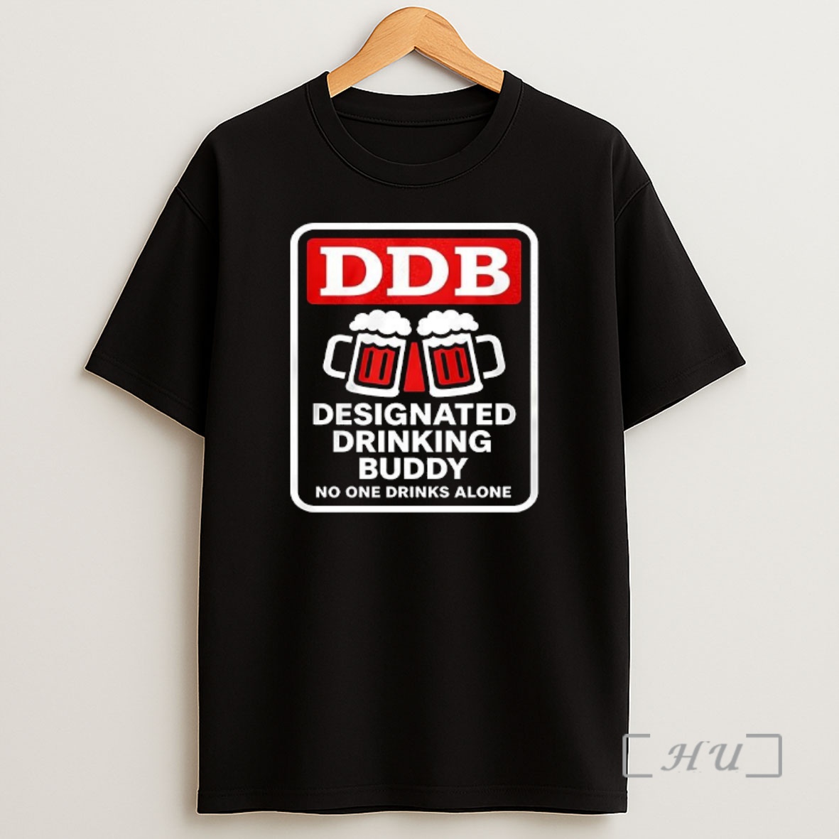 Officials Designated Drinking Buddy No One Drinks Alone Premium Shirt Sweatshirt Tee