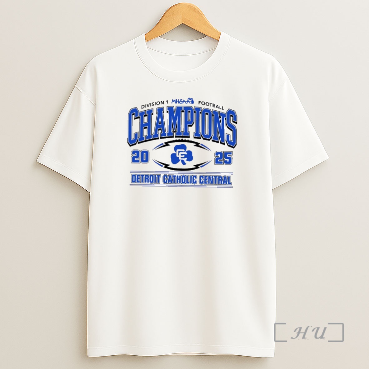 Officials Detroit Catholic Central 2025 Mhsaa Football Division 1 Champions Premium Shirt Sweatshirt Tee