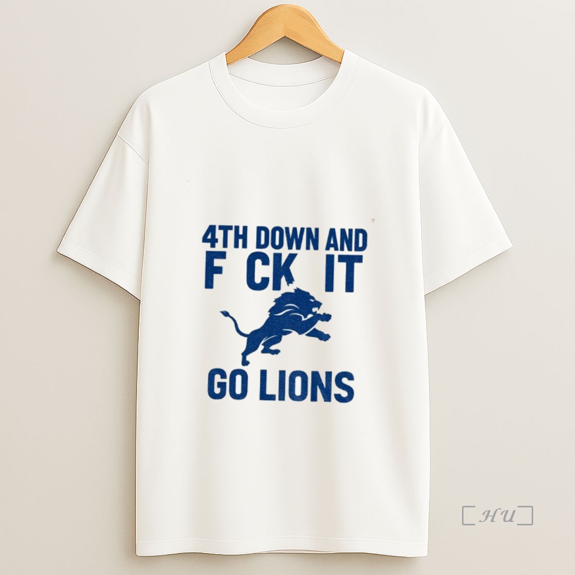 Officials Detroit Lions Nfl Football 4th Down And Fuck It Go Lions Premium Shirt Sweatshirt Tee