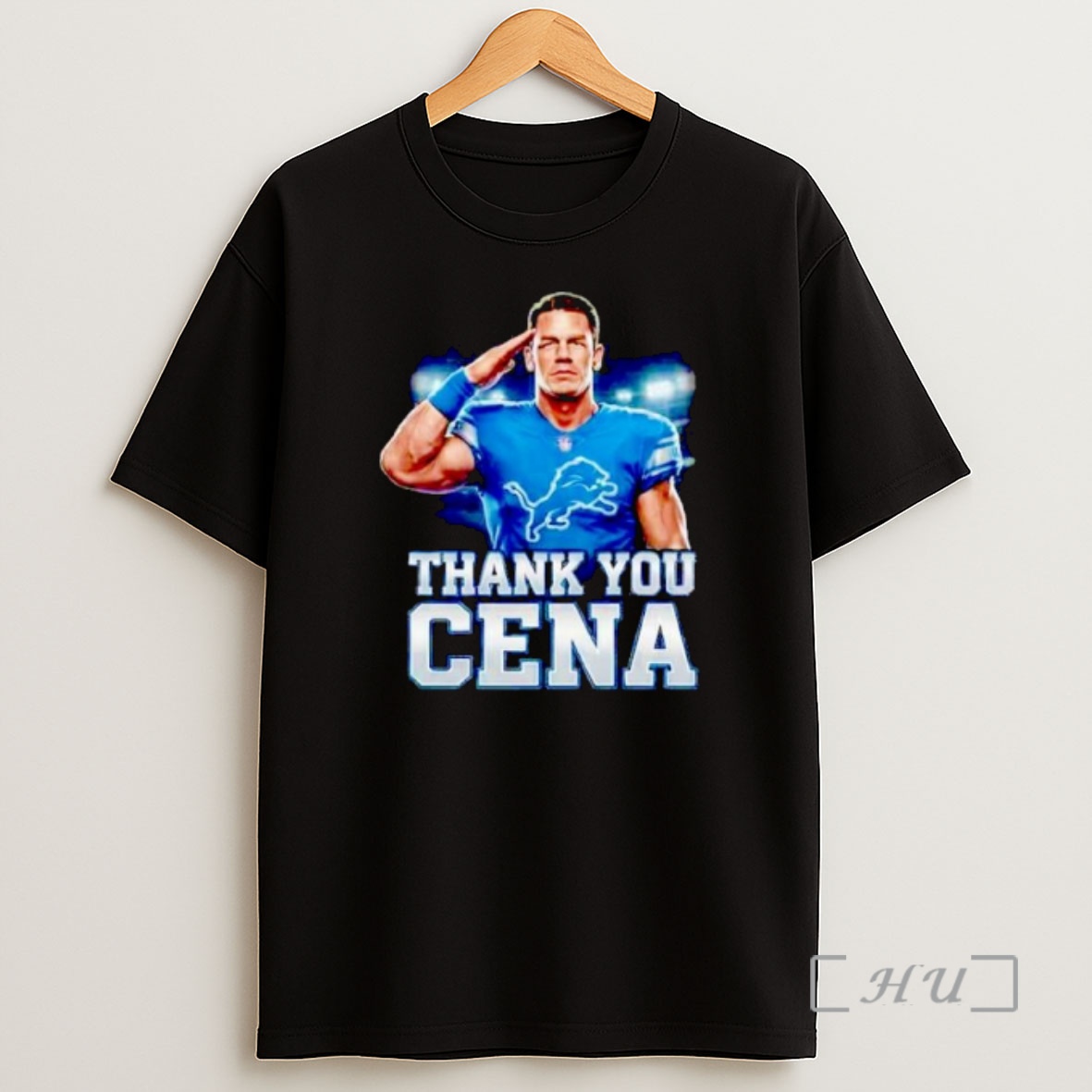 Officials Detroit Lions X John Cena Wwe 2025 Thank You Cena Ornaments Shirt Sweatshirt Tee