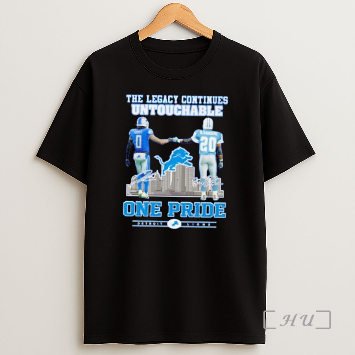Officials Detroit Lions One Pride The Legacy Continues Untouchable 2025 Premium Shirt Sweatshirt Tee