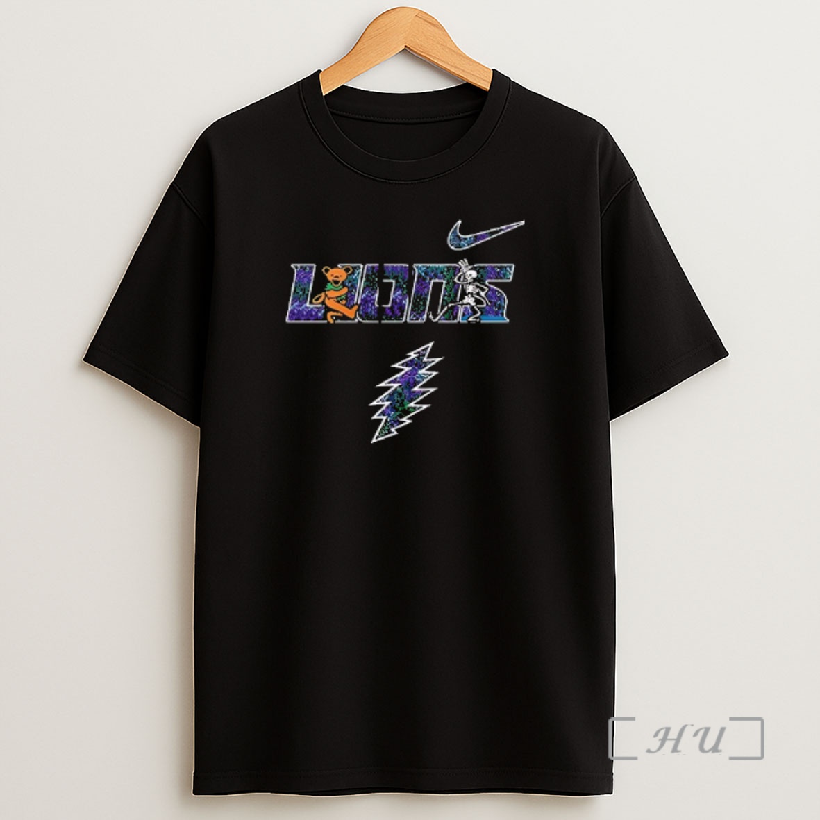 Officials Detroit Lions X Grateful Dead Logo Parody Premium Shirt Sweatshirt Tee