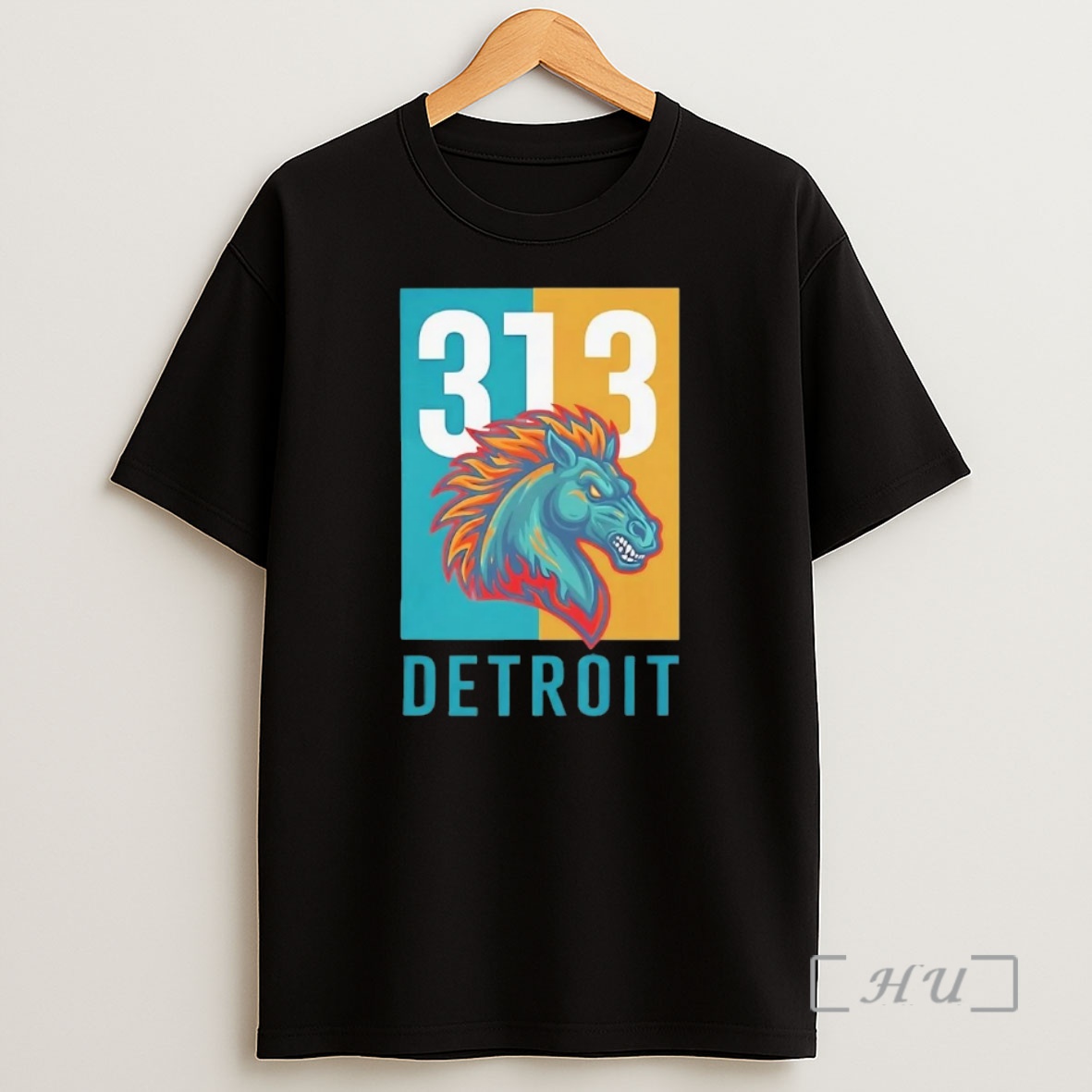Officials Detroit Pistons 313 Horse Premium Shirt Sweatshirt Tee