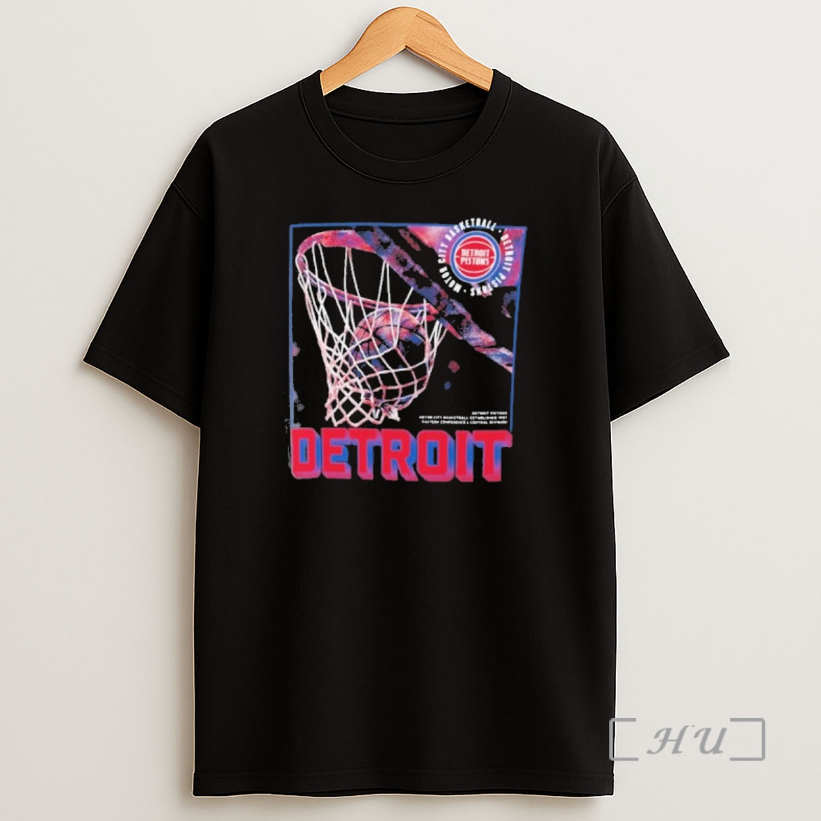 Officials Detroit Pistons Chrome Legacy Basket Shirt Sweatshirt Tee